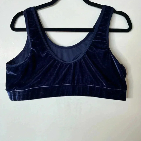 Torrid Lightly Lined Velour Scoop Bralette Bra - Picture 5 of 7